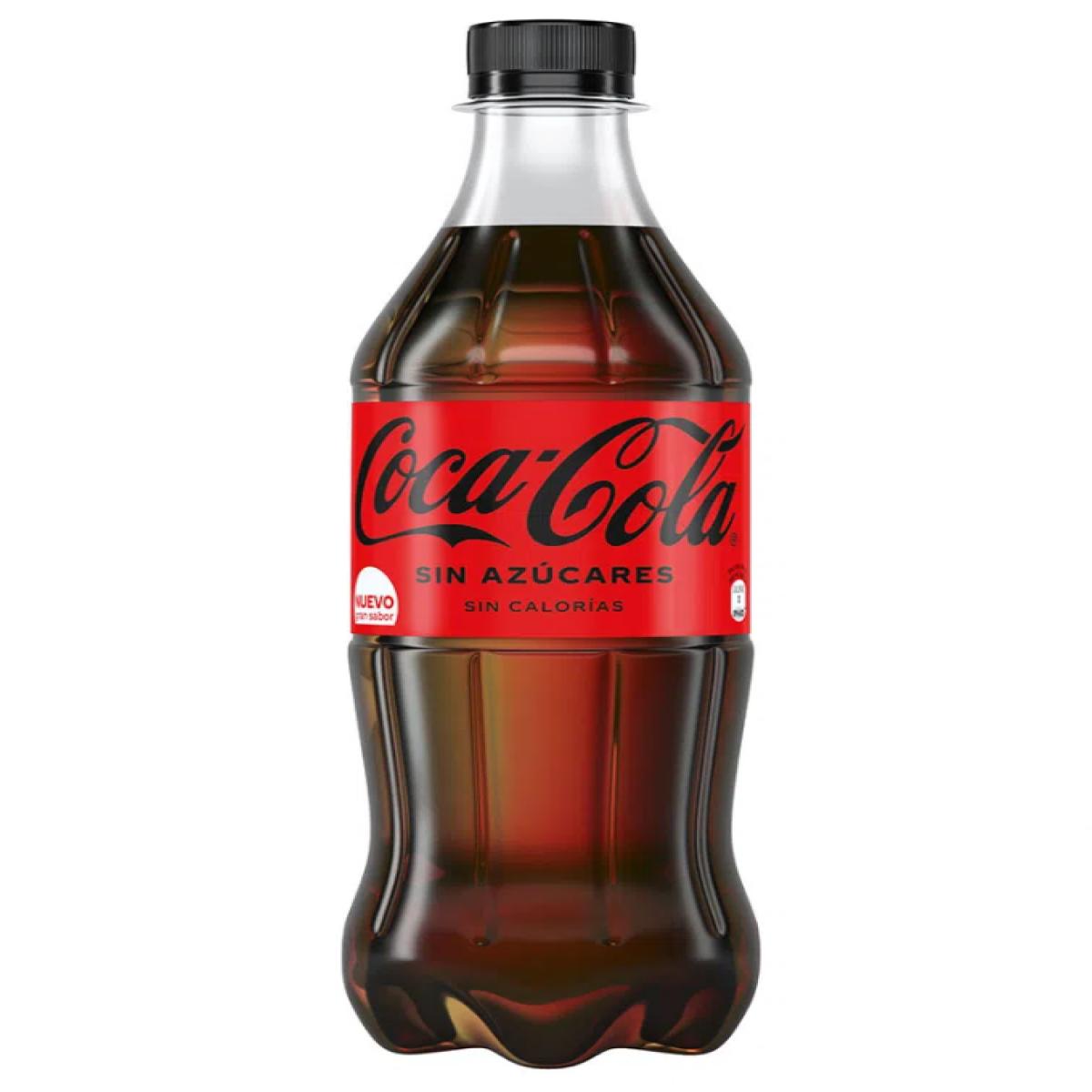 Coca‑Cola 600 ml sin azúcar
